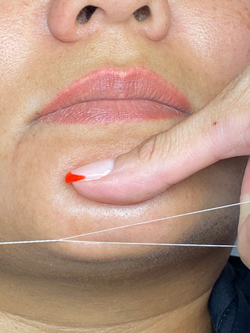 Hilo para depilacion