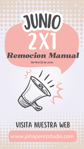 Remocion de pigmento manual