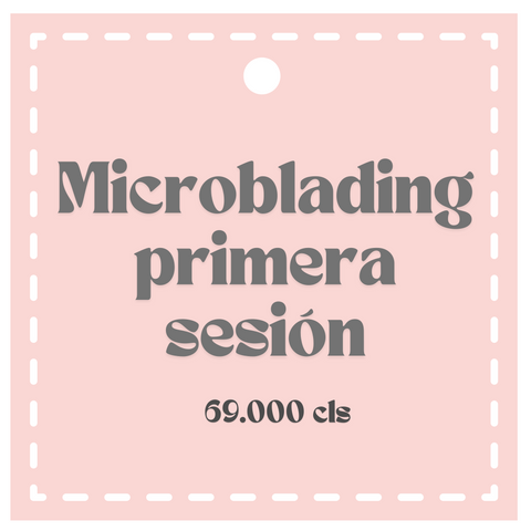 Microblading Primera sesión