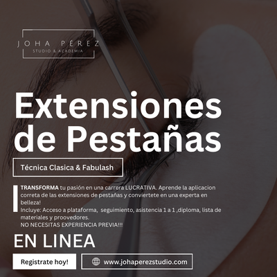 Extensiones De Pestañas *En Linea*