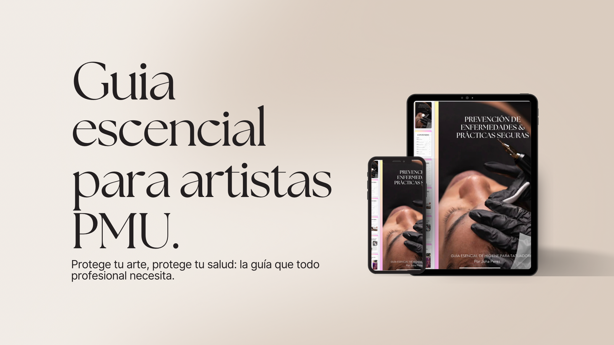 $5.99 usd - $105 mxn GUÍA ESENCIAL DE HIGIENE PARA TATUADORES: PREVENCIÓN DE ENFERMEDADES & PRÁCTICAS SEGURAS